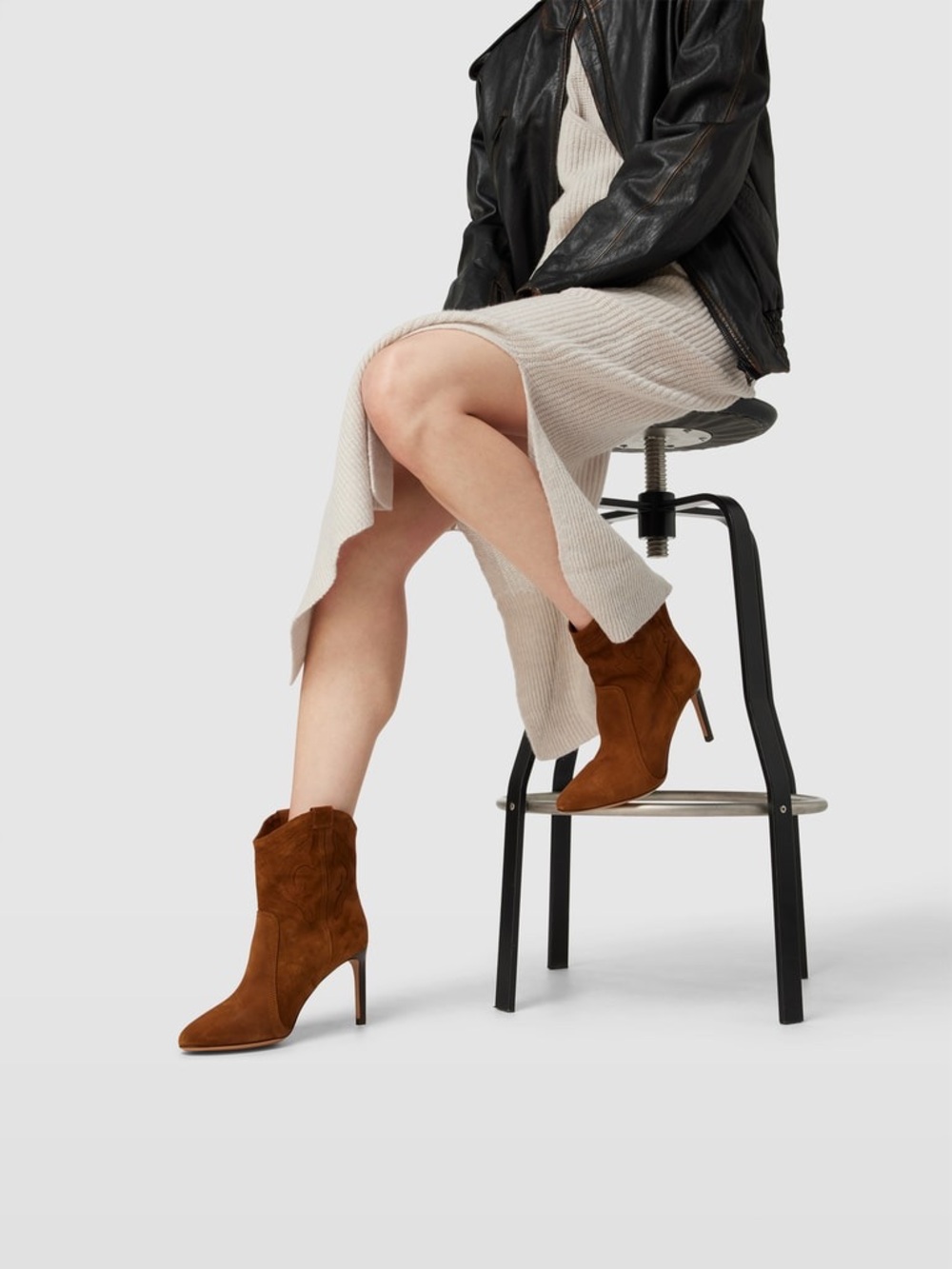 ba&sh Women's Caitlin Pointed Toe Ankle Boots
